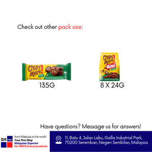 Chipsmore Mini Hazelnut 72g hạt nhỏ sô cô la Chip <span class=keywords><strong>Cookie</strong></span> cắn Halal Biscuit mondelez Malaysia mix container Bán buôn giá rẻ - Product Image 5