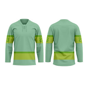 Maillot de hockey sur glace entièrement personnalisable, qualité supérieure, imperméable, 100% polyester, uniforme de club, vêtements de sport surdimensionnés - Product Image 5