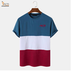 Respirant bas quantité minimale de commande hommes T-Shirts conception de logo personnalisé 100% coton T-Shirts fabriqués en gros hommes T-Shirts - Product Image 6