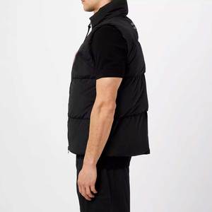 Chaleco de invierno para hombre, chaqueta acolchada sin mangas, acolchada, para exteriores, cálida, informal, ligera, a la moda, ropa de trabajo aislada - Product Image 5