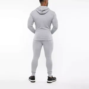 Conjunto Deportivo de Dos Piezas para Hombre, Ropa Deportiva de Gimnasio, Felpa Técnica, Traje de Entrenamiento, Chándal para Correr, 2026 - Product Image 5