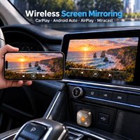 Adaptateur sans fil 4-en-1 CarPlay Android Auto OEM ODM, clé USB modèle B435 avec garantie d'un an pour marque privée et approvisionnement en gros