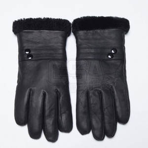 Gants d'hiver durables, personnalisés avec votre propre logo, gants d'hiver de couleur unie à vendre - Product Image 2