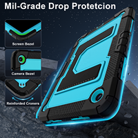 Étui de protection robuste antichoc en silicone PC pliable avec béquille OEM ODM pour tablette Samsung Galaxy Tab A11 Plus A9 Plus 11 pouces