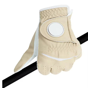 Gants de golf en cuir véritable Cabretta de qualité supérieure unisexe 100% avec logo personnalisé, plusieurs couleurs au choix, sport pour hommes, OEM - Product Image 5