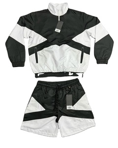 New Style Custom Windbreaker Contrast Color Short Set Tracksuit Men 2 Piece <b>Wind</b> <b>Breaker</b> Tracksuit Set Hot Sale Windbreaker Set - Product Image 1