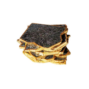 ที่รองแก้วคริสตัลสำหรับใช้เป็นของขวัญงานหัตถกรรมหิน Gabbro Jasper - Product Image 6