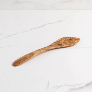 Handmade Curved Corner <b>Spatula</b> Eco-friendly High Quality Non-Stick Cooking Utensil Made From Olive Wood-for Kitchen Use - Product Image 5