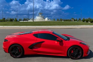 2023 CHIVROLIT CURVETTI Coupe 1IT Turbo Engine Auto matic Leather Seats <b>Panoramic</b> Sunroof Euro VI R18 Tires LED Headlights - Product Image 6