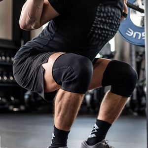 Nouvel arrivage de genouillère d'entraînement de gymnastique pour hommes et femmes en néoprène résistant pour l'haltérophilie et la protection des genoux - Product Image 4