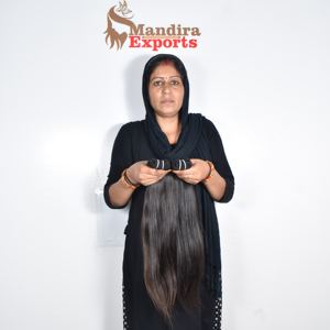 100% cutícula alineada cruda virgen precio al por mayor pelo doble dibujado paquetes de pelo sedoso recto color negro vietnamita cabello humano - Product Image 3