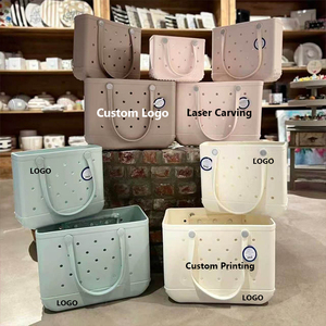 Bolsas de Playa para Mujer, Impermeables, de EVA, con Gran Capacidad de Almacenamiento, para Vacaciones en la Piscina, Actividades al Aire Libre, con Logotipo Impreso - Product Image 1
