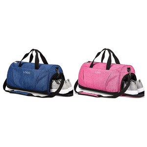 2025 bolsas de entrenamiento LOGO personalizado mujeres hombres gimnasio Fitness bolsas de viaje impermeables bolsa de lona deportiva - Product Image 5