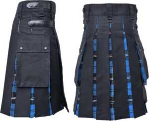 Hombres Tradicional Prime Tartan Kilt a Precio Barato OEM Venta al por mayor de Alta Calidad Mejor Precio Tartan Utility Kilts para Hombres - Product Image 1