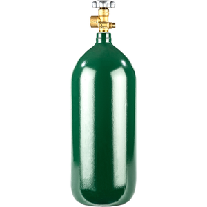 DOT3AA Hochdruck 40L 2175psi Nahtloser Stahl Sauerstoff gasflaschen tank Sauerstoff gas 6 m3 Flaschen mit Cga540 Ventil - Product Image 2