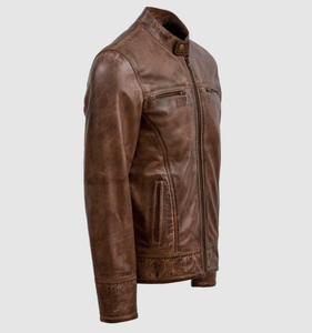 2026 automne hiver unisexe en cuir véritable veste support avant étanche écologique coupe-vent épais meilleure qualité pour les motos - Product Image 5