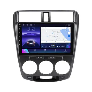 Navifly car radio 6 128G android 12 para coche auto for Honda City 2008-2013 tv android touch IPS screen