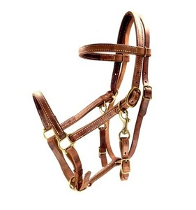 2025 nouveau design anglais selle-Style cuir bride d'équitation en gros produit équestre pour les courses de chevaux équitation Mule - Product Image 6