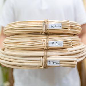 ขายส่งไม้หวายกลมหลากหลายขนาดสำหรับงานสานและงานฝีมือ ราคาถูกที่สุดจากโรงงานโดยตรง - Product Image 3