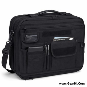 Bolsa de Documentos de Vuelo Resistente y Reforzada, Carpeta para Cartas Navegativas, Organizador de Registro de Vuelo para Pilotos, Estuche para Archivos, Bolsas para Documentos de Aviación - Product Image 1