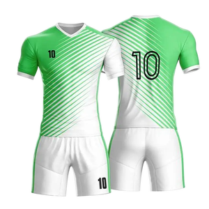 Uniforme de fútbol negro y amarillo personalizado para hombres, Conjunto de camiseta de fútbol con pantalones cortos, nombre del equipo, número, kit deportivo, atuendo transpirable - Product Image 2