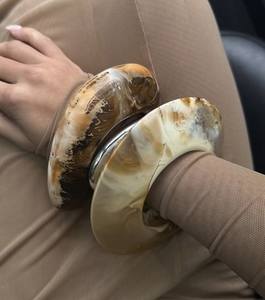 BEAUTY BANGLES BRACELETS BUFFALO CORNE MODERNE BANGLES et Bracelets En Gros Date Mode Artisanat Bracelet - Product Image 2