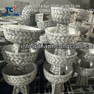 2025 à la mode MOP MABKHAR ENCENS BRÛLEUR CADEAU ENSEMBLE Avec Belle Nacre Incrustation En Gros Décor Islamique Du Vietnam - Product Image 5