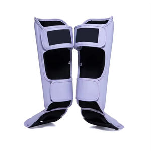 Espinilleras de Boxeo de Piel Sintética de Alta Calidad, Color Personalizado, Protector de Espinilla para Hombre, Precio de Mayoreo de Fábrica - Product Image 3