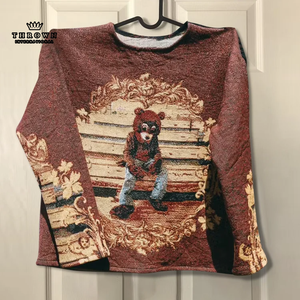 2024 New Collection OEM Custom Men's Winter Streetwear 100% Cotton Heavyweight <b>Hip</b> Hop Cropped Casual Hoodie - Product Image 1