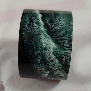 Ensemble d'accessoires de table et de porte-serviettes en résine écologique moderne, technique polie, résine colorée, accessoire de table coloré - Product Image 3