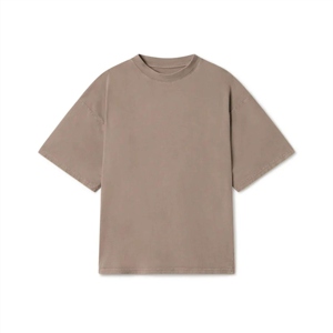 NOVEDAD DE VERANO 2025, Camiseta con cuello redondo de secado rápido a la moda, camiseta informal holgada de manga corta de Color sólido para hombre - Product Image 1