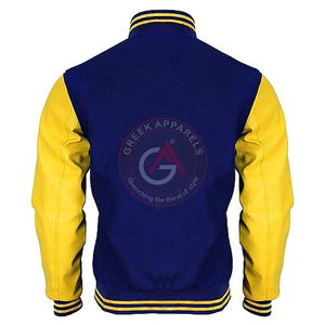 Chaquetas de equipo de béisbol deportivas hechas a medida con precio al por mayor, chaqueta universitaria para niños con letras, chaqueta estampada con logotipo personalizado - Product Image 5