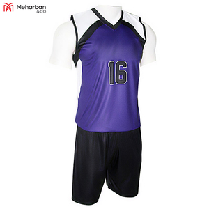 Vente en gros de qualité supérieure Impression personnalisée Logo Vêtements de volley-ball unis Uniformes Vêtements de sport Polyester Uniforme de volley-ball pour hommes - Product Image 2