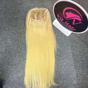 Venta al por mayor caliente Peluca de cabello humano virgen recto natural largo sin procesar un donante con cierre de encaje - Product Image 4