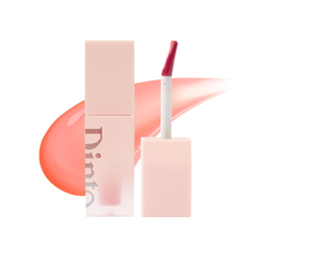 Dinto Le Chat Botte Collection Blur Jelly Teinte à lèvres repulpante 772 Coral Gelee Hydrating Glossy Lip Stain Long Lasting - Product Image 1