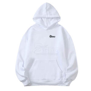 Sudaderas con capucha de gran tamaño de alta calidad Unisex, sudaderas con capucha en blanco de algodón con logotipo personalizado para hombres, opciones de tela vaquera francesa, forro polar de otoño - Product Image 1