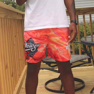 100% Polyester Fully Sublimation Unisex Basketball Custom <b>Mens</b> <b>Mesh</b> <b>Shorts</b> Double Layer <b>Mesh</b> <b>Shorts</b> With Pockets - Product Image 6