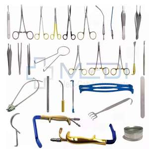 Ensemble de 38 instruments chirurgicaux de haute qualité en acier inoxydable pour augmentation mammaire manuelle, chirurgie générale - Product Image 5