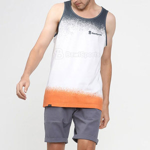 El mejor material Camiseta sin mangas para hombre Diseño de logotipo personalizado Venta caliente al mejor precio - Product Image 2