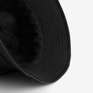 Stylish Leather <strong>Bucket</strong> <strong>Hats</strong> For Travelling Comfortable Black Color Sun Protection <strong>Hats</strong> for Unisex by Standard International - Product Image 5