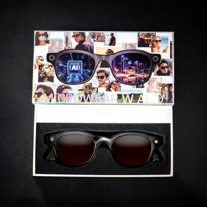 Lentes Inteligentes Microwear WAI3 con Cámara 4K HD, Asistente de IA, Control por Voz, Traducción en Tiempo Real, Reproductor de Música, Resistencia al Agua IP67 - Product Image 2