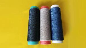 Wholesale Soft Elastic 100/36 NIM <b>Recycled</b> Polyester Draw Textured <b>Yarn</b> with Durable Finish for Sustainable Fashion and Fabrics - Product Image 6