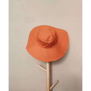 Fintastic <b>Coral</b> One Size <b>Top</b> with Matching Reversible Beach Hat 2-Piece Summer Set - Product Image 2