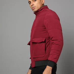 Veste matelassée tendance pour homme, vêtement d'extérieur matelassé élégant et chaud, mode streetwear, manteau d'hiver pour femmes - Product Image 3