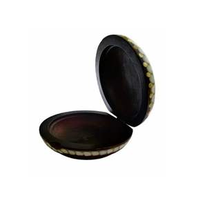 Boîte cadeau en nacre de luxe de haute qualité forme ronde pour cadeaux de vacances décor à la maison Vietnam boîtes de rangement en gros et bacs - Product Image 6