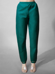 Conjunto de pantalones de vestir de mezcla de algodón bohemio Vintage informal cuello redondo bordado estampado sólido Kurti hasta la rodilla tejido verano lavable - Product Image 6