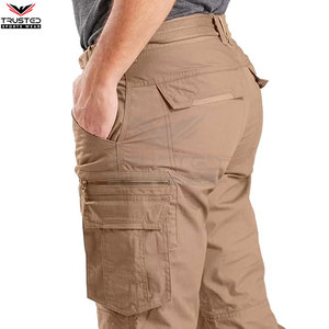 กางเกงขายาวผ้าแคนวาสสำหรับผู้ชายผ้าแคนวาสลำลองมีกระเป๋าหลายกระเป๋าขนาดเบาระบายอากาศได้ดีเป็นมิตรต่อสิ่งแวดล้อมปรับแต่งได้ - Product Image 6