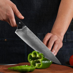 Wholesale Customized High Quality OEM ODM Service Chefs <b>Knife</b> Damascus <b>Kitchen</b> <b>Knives</b> <b>Sharp</b> Blade Cooking <b>Knife</b> With Wood Handle - Product Image 4