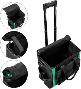 <b>Tool</b> <b>Storage</b> Rolling Bag Multiple Pockets Adjustable Shoulder Strap OEM/ODM Customizable Waterproof Lockable 25L Capacity for - Product Image 3