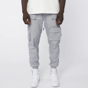 Top demandado Overall Cargo Pant and Trouser Hecho de 100% algodón con bolsillo con solapa logotipo personalizado Impresión de pantalones de hombre Pantalones para hombres - Product Image 3